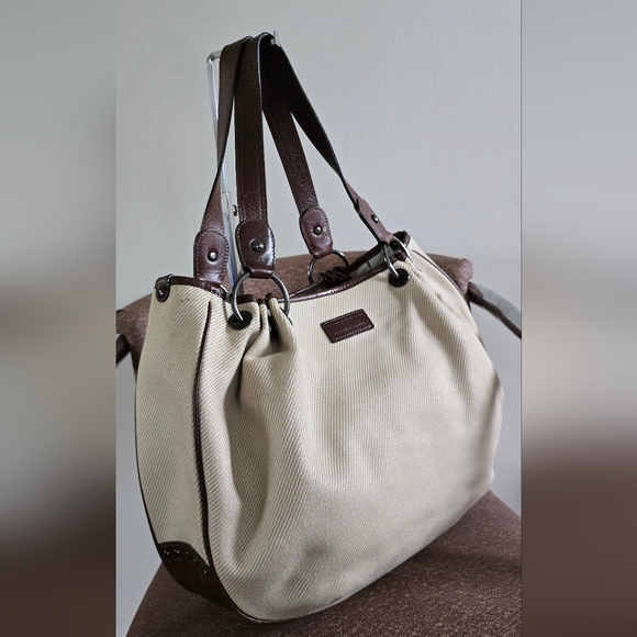 Burberry Blue Label Canvas Shoulder Bag - Picture 7 of 16